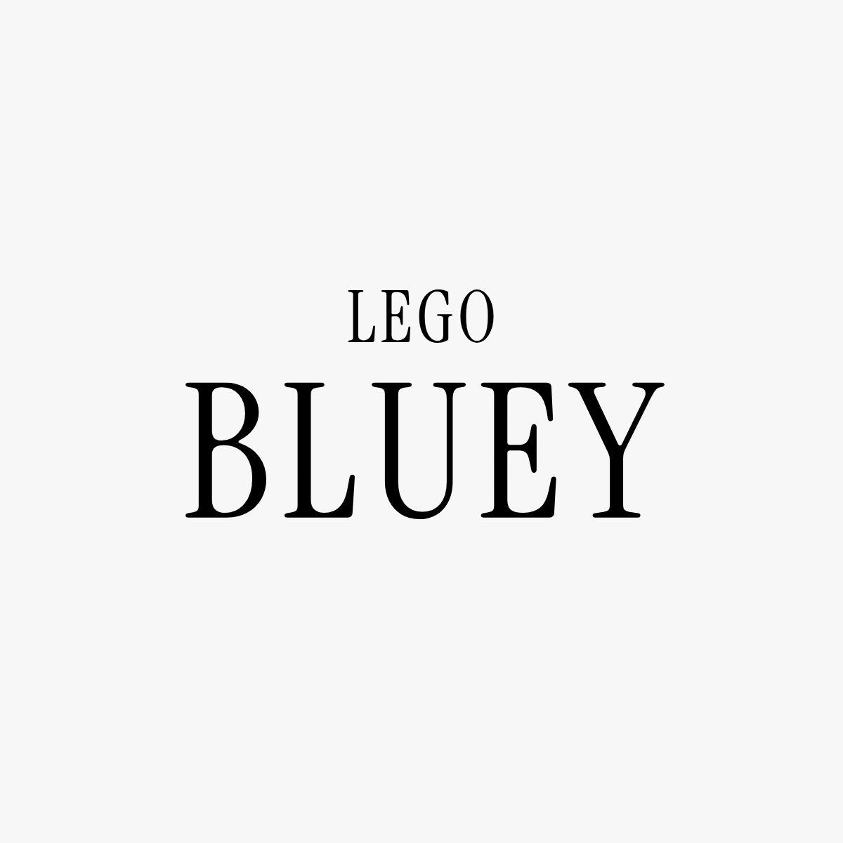 LEGO Bluey