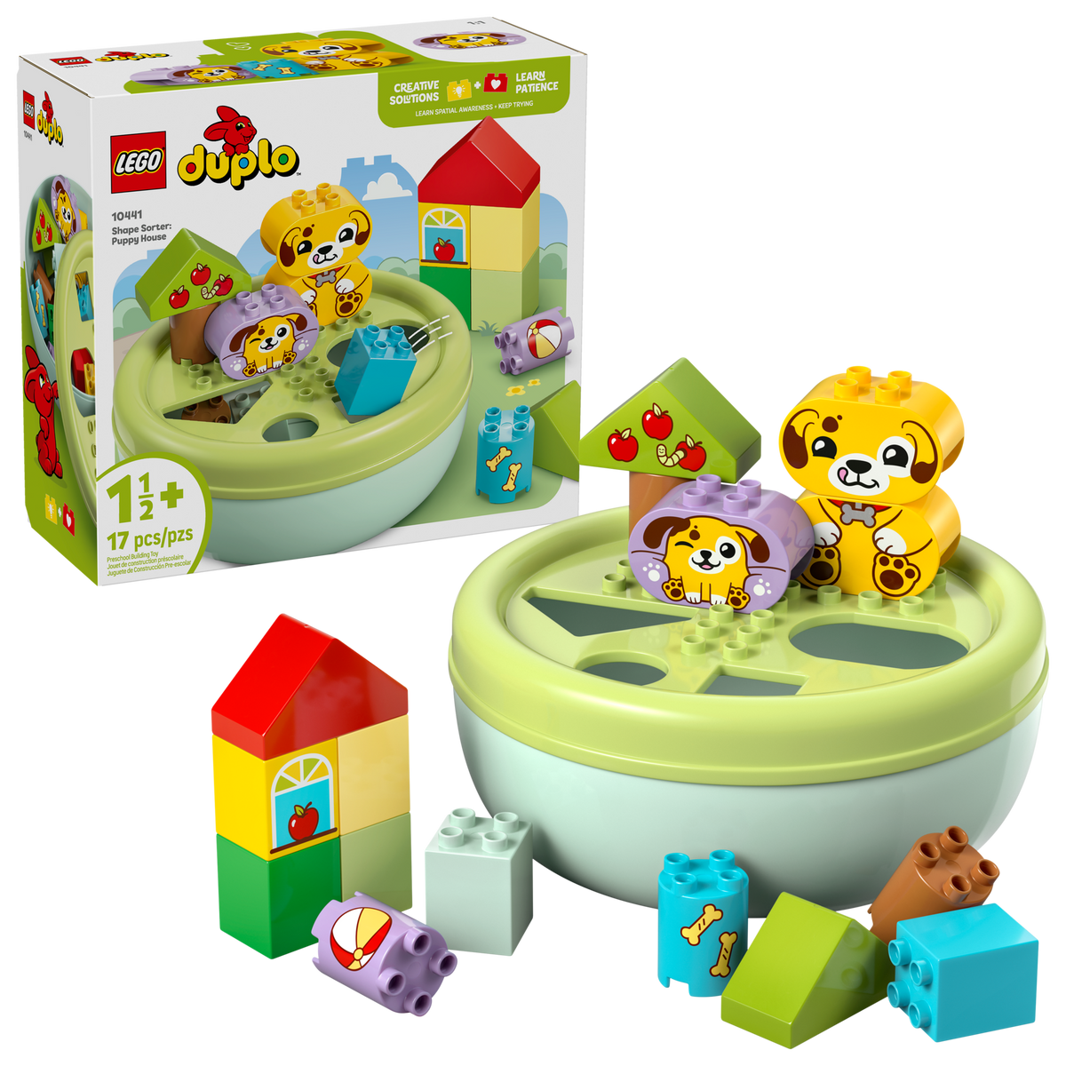 LEGO DUPLO My First Shape Sorter: Puppy House