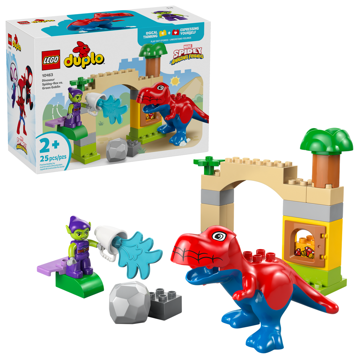 LEGO DUPLO Marvel Spidey-Rex vs. Green Goblin