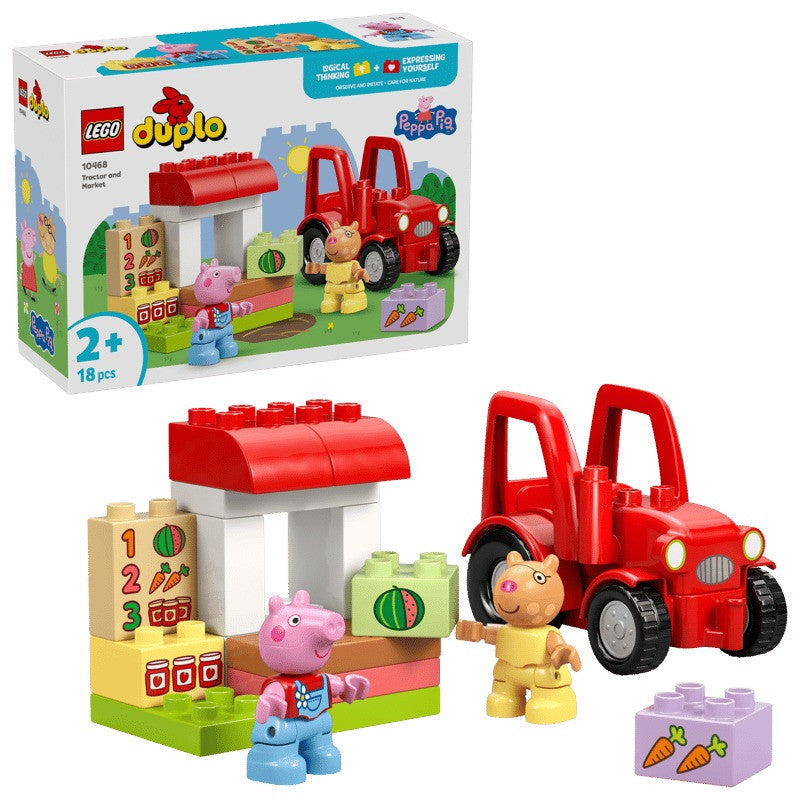 LEGO DUPLO Peppa Pig Tractor & Market
