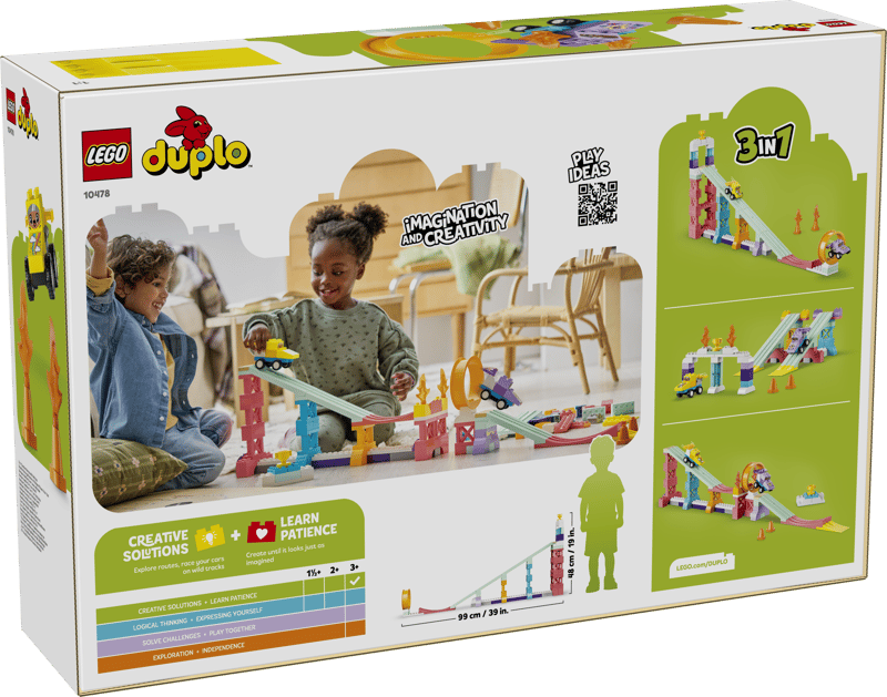 LEGO DUPLO: 3 in 1 Creative Ramps with Vehicles