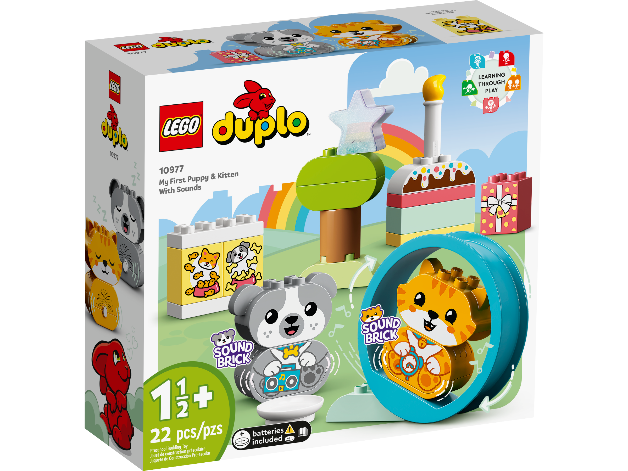 LEGO DUPLO My First Puppy & Kitten with Sound