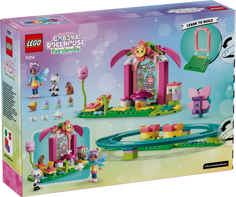 LEGO Gabby’s Dollhouse: Fairy Roller Coaster and Tea Party