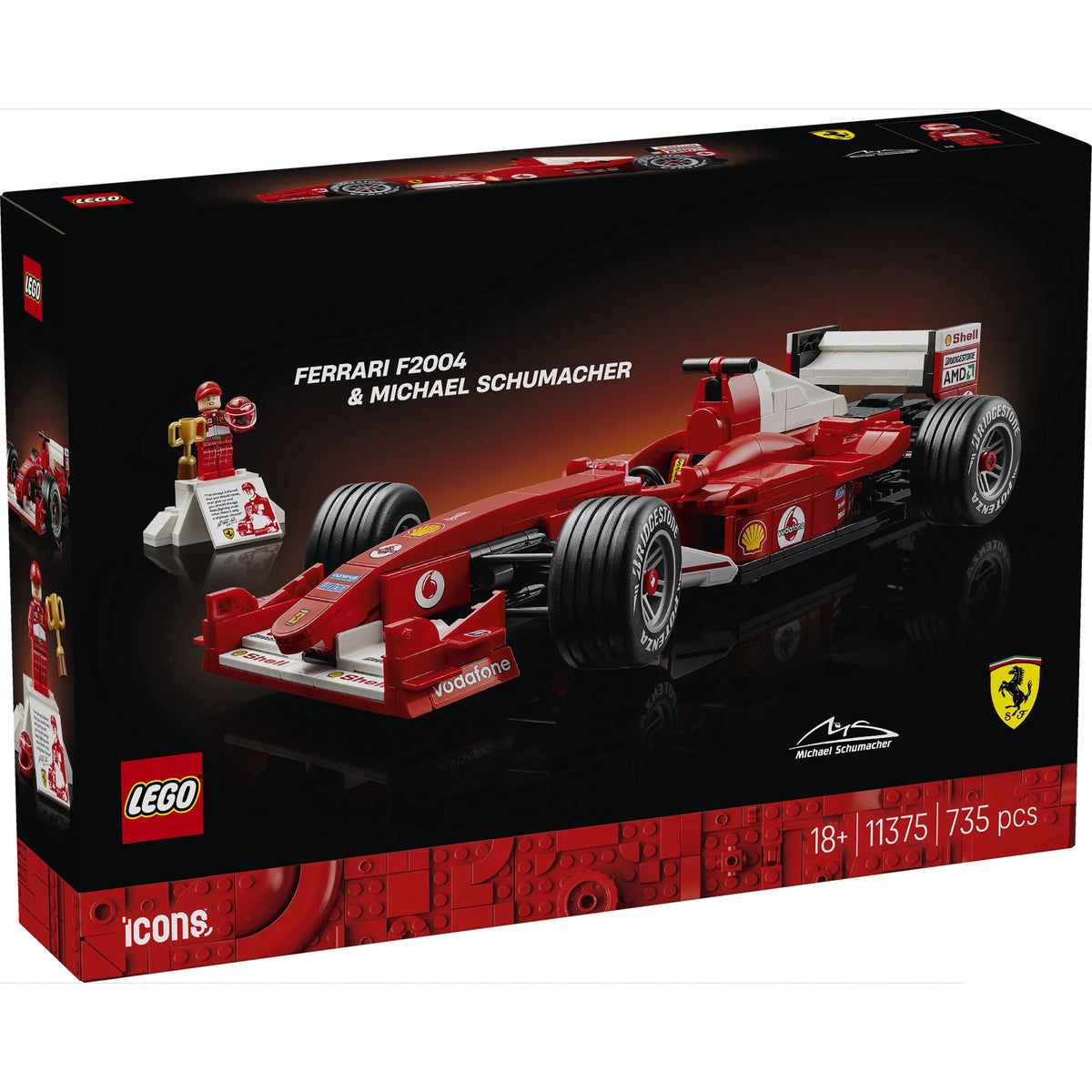 Icons: Ferrari F2004 & Michael Schumacher
