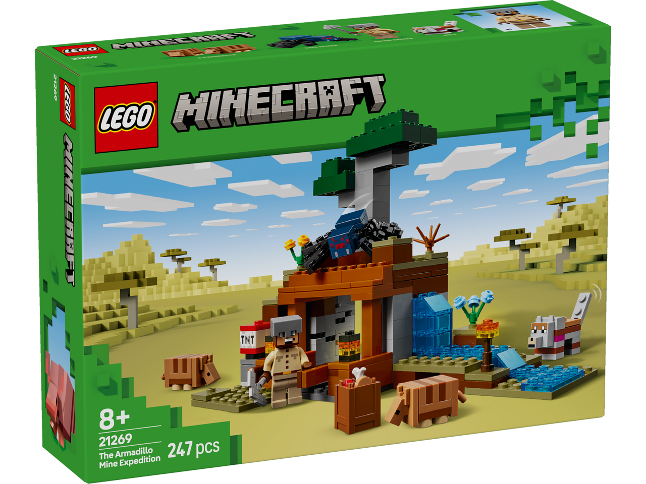 LEGO Minecraft The Armadillo Mine Expedition
