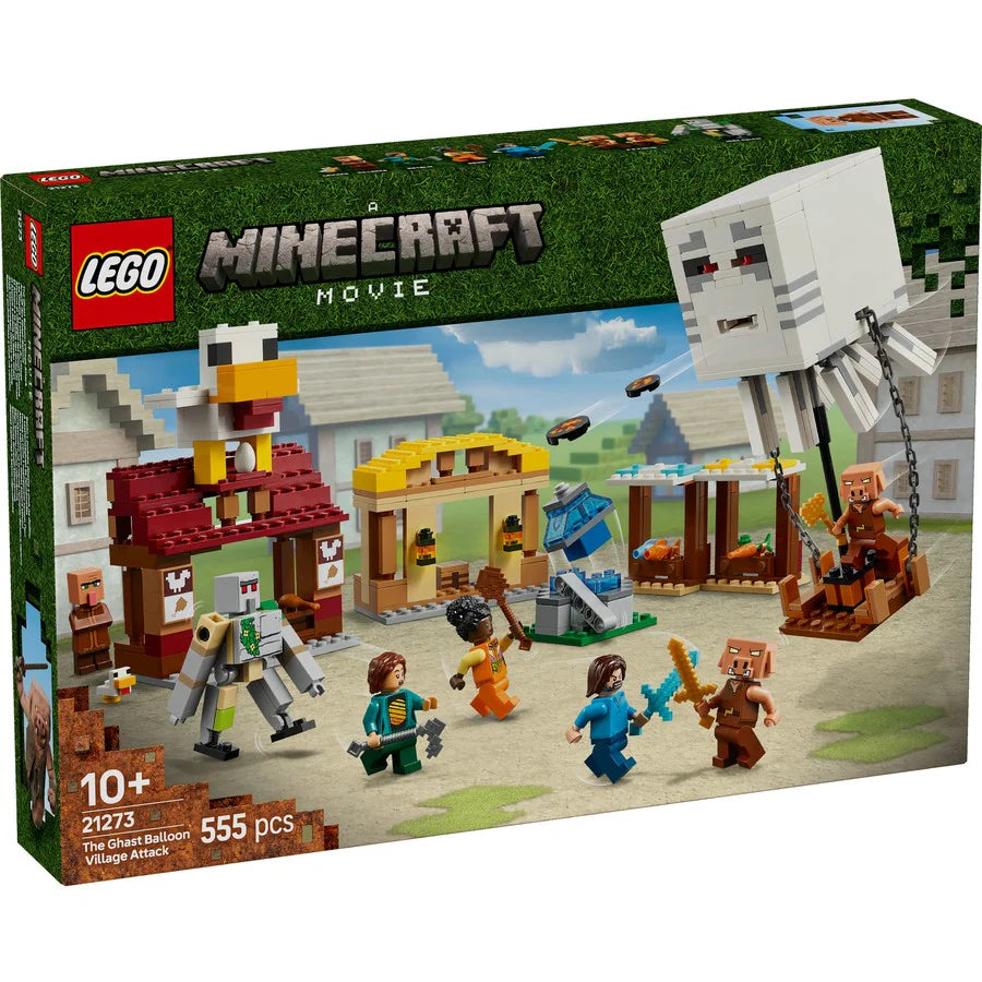 Minecraft: The Ghast Balloon Village Attack