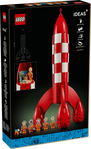 Tintin Moon Rocket