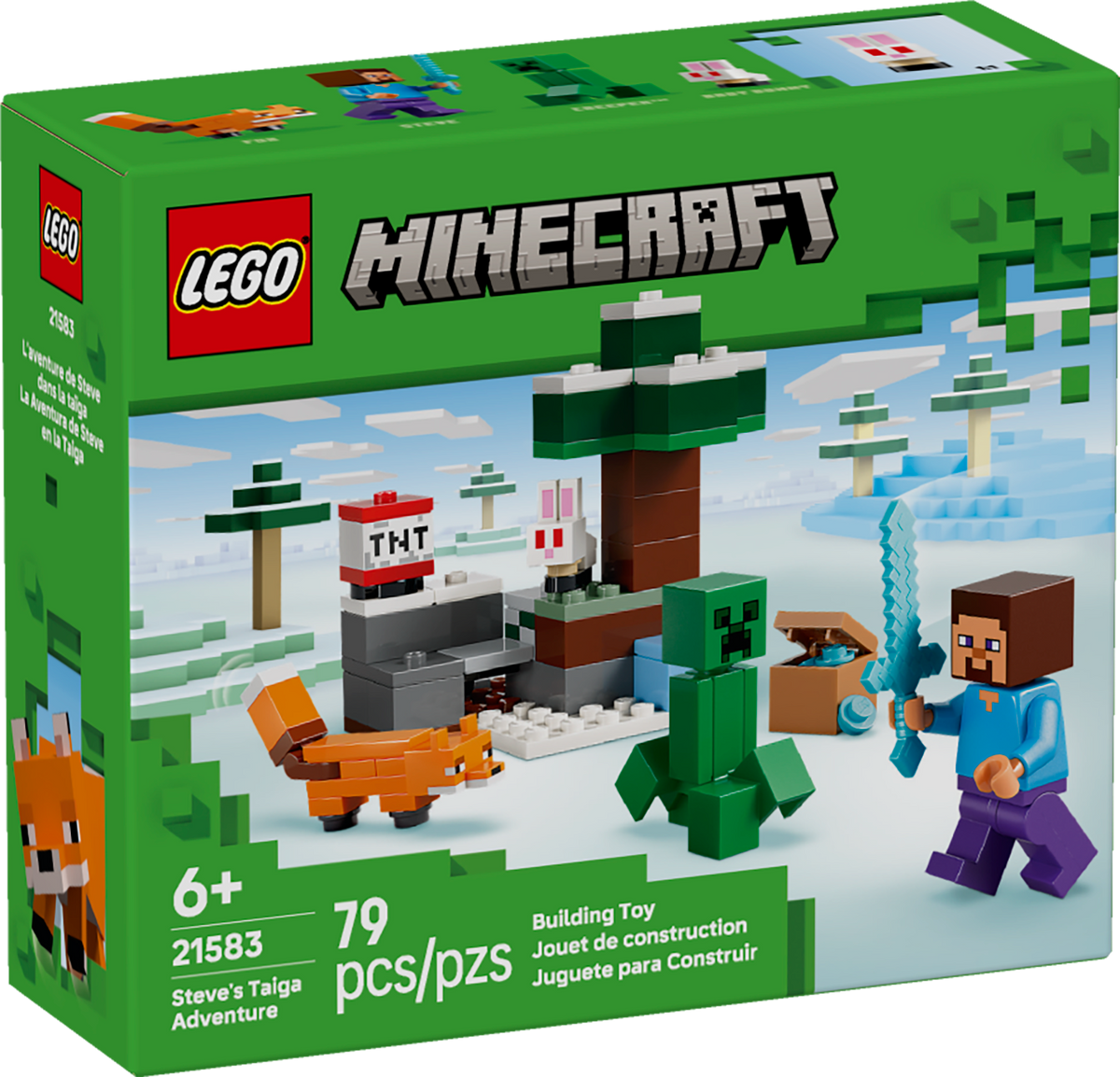 LEGO Minecraft: Steve’s Taiga Adventure