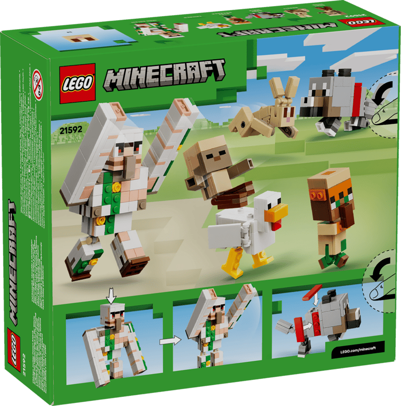 LEGO Minecraft: Chicken Jockey Desert Attack