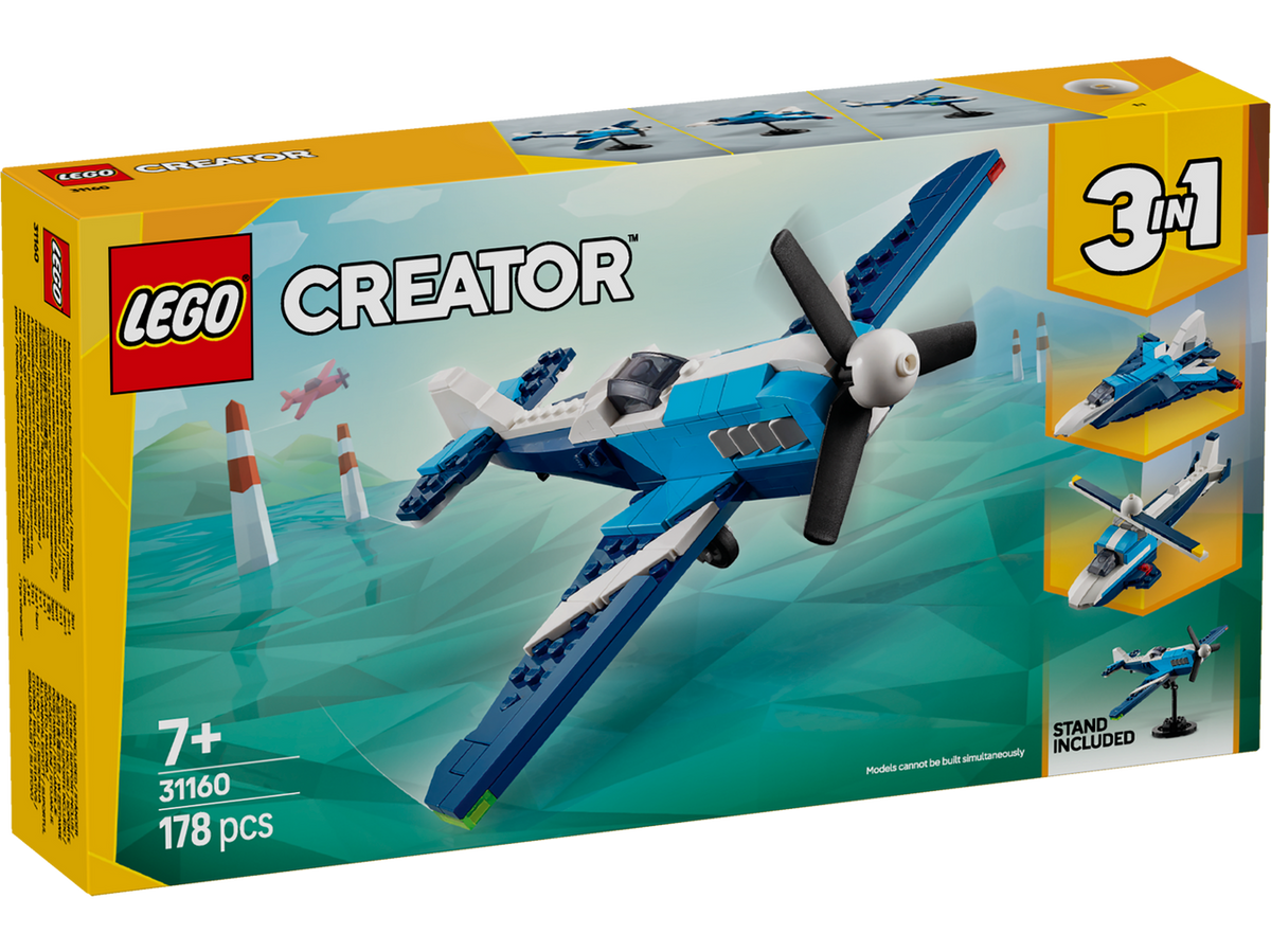 LEGO Creator 3-in-1 Aircraft: Race Plane