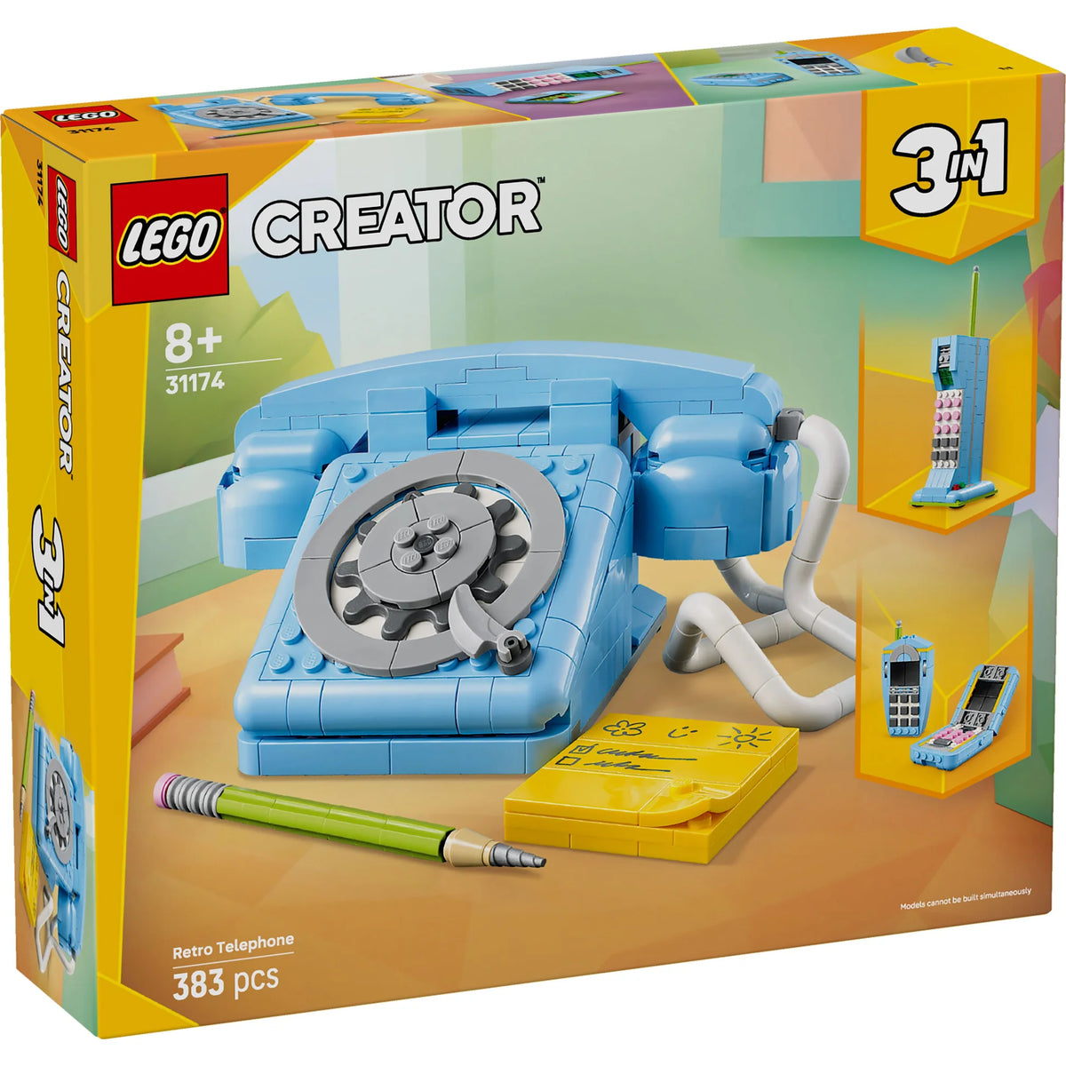 LEGO Creator 3-in-1 Retro Telephone