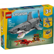 LEGO Creator 3-in-1 Fierce Shark with a Treasure Chest