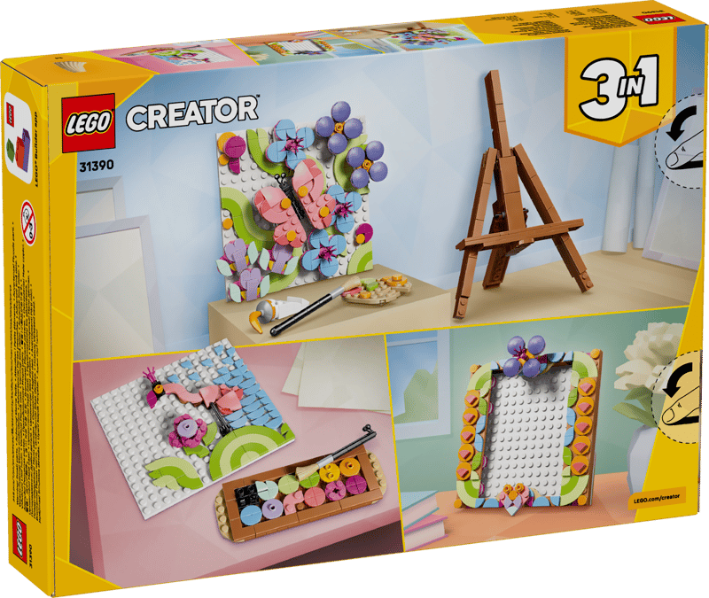 LEGO Creator 3-in-1: Floral Art Decor Painting