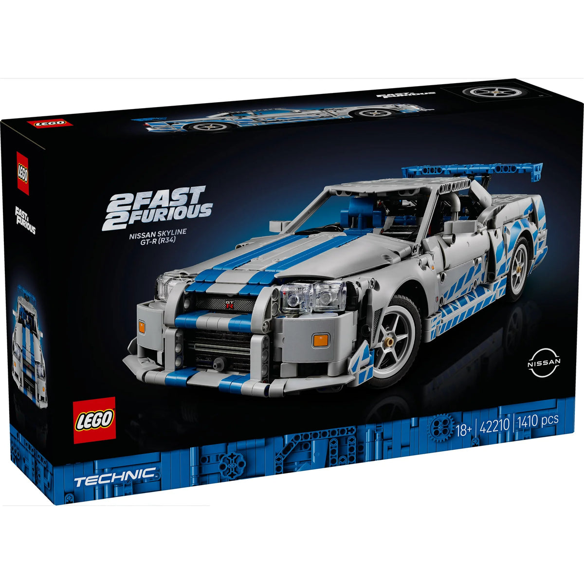 Technic: 2 Fast 2 Furious Nissan Skyline GT-R (R34)