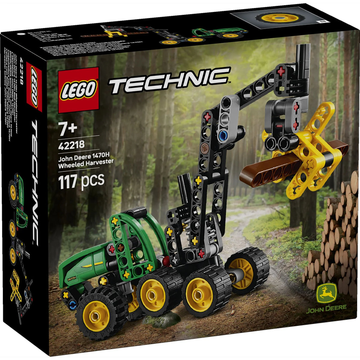 Technic: John Deere 1470H Wheeled Harvester