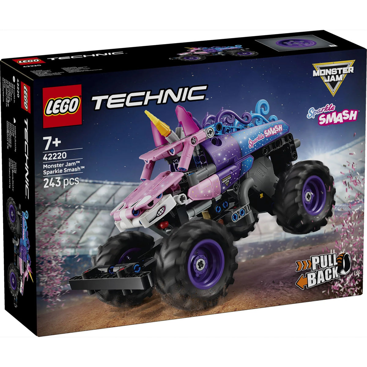 Technic: Monster Jam™ Sparkle Smash™ Pull-Back