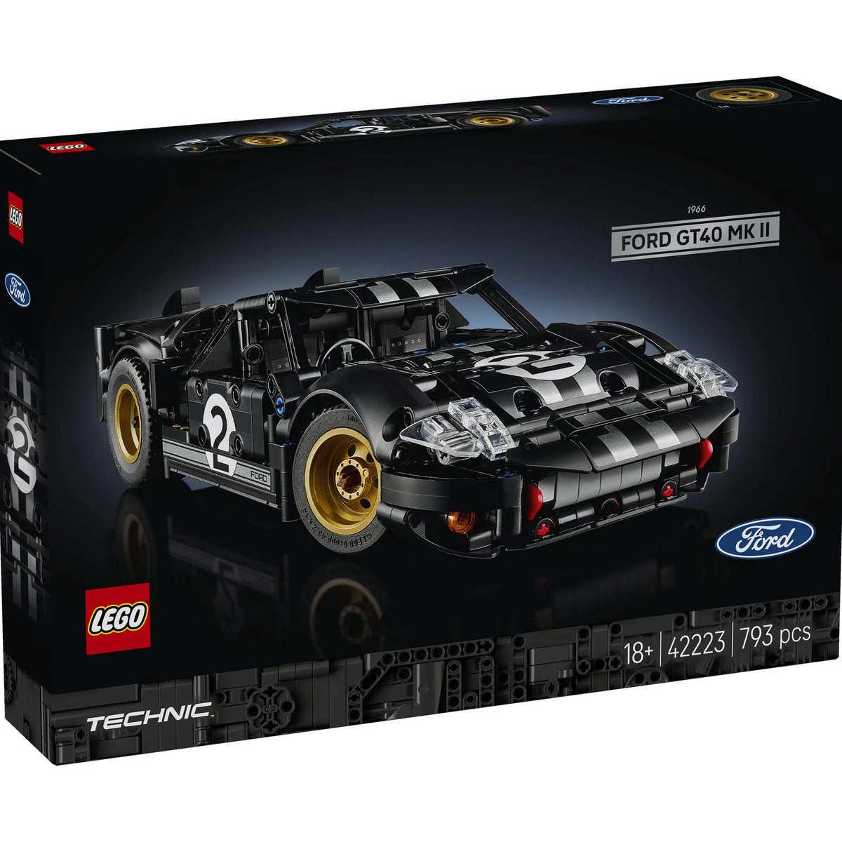 Technic: 1966 Ford GT40 MKII Race Car