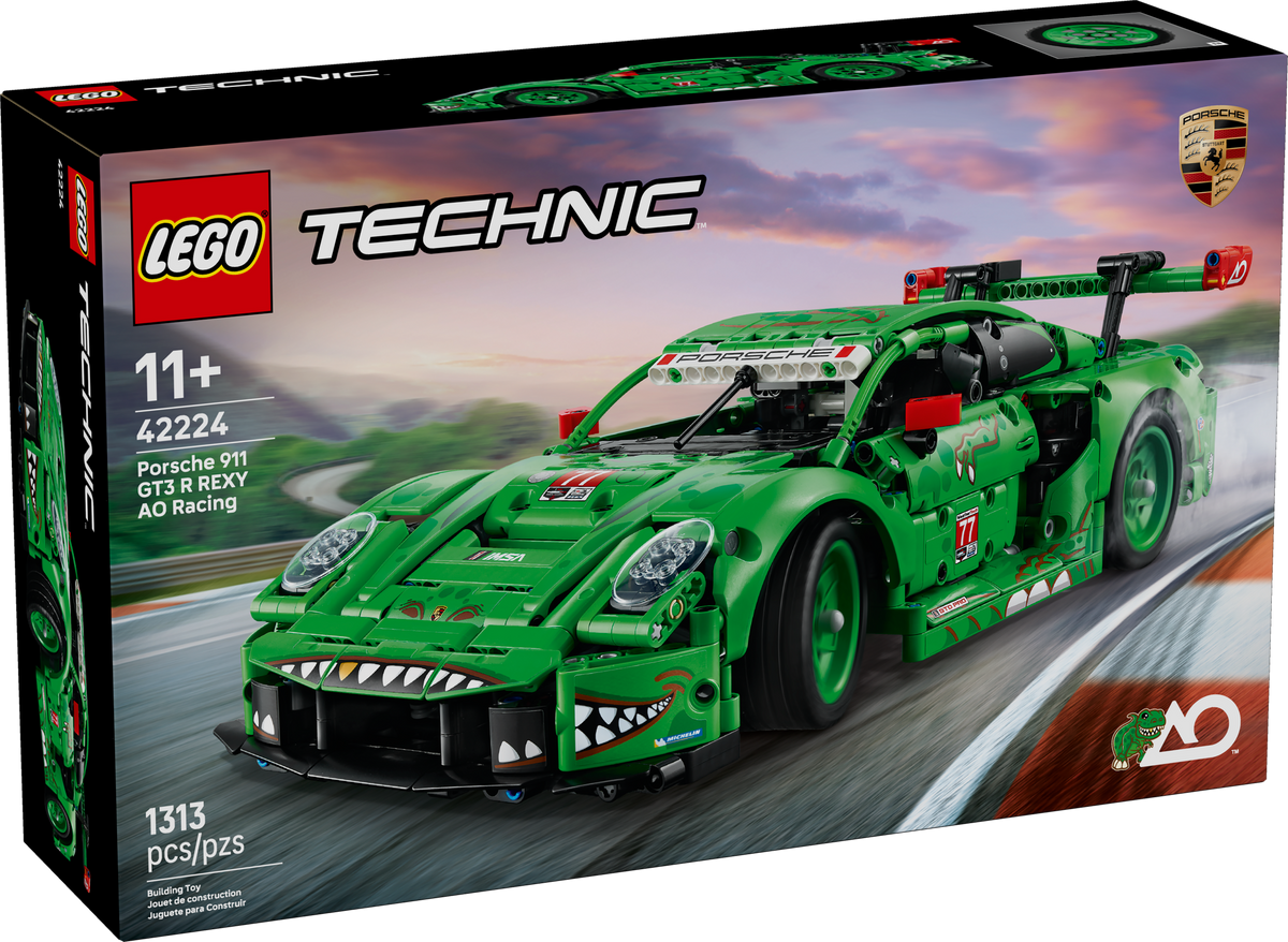 Technic: Porsche 911 GT3 R "Rexy" AO Racing Car
