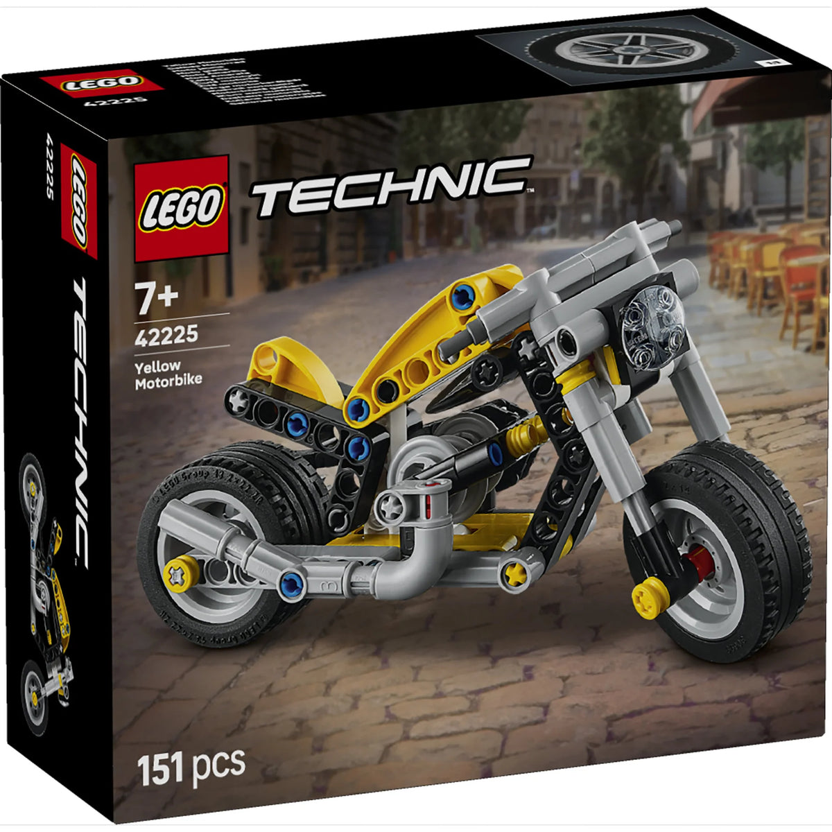Technic: Yellow Motorbike