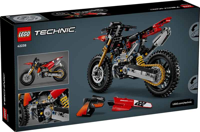 LEGO Technic: Ducati Desmo450 MX Factory Motorcycle