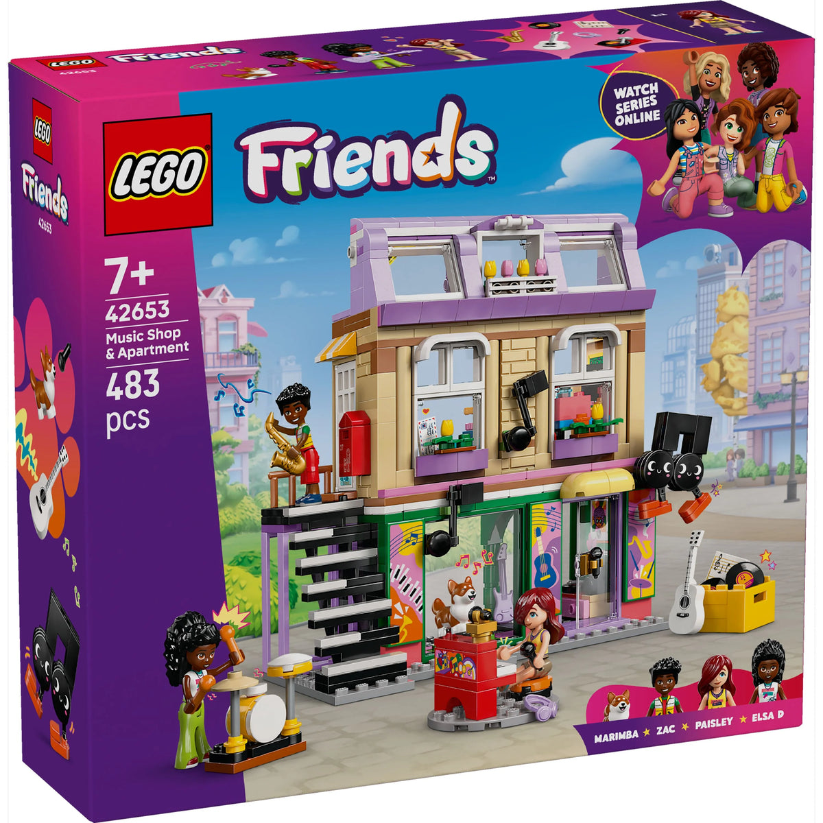 Friends: Music Store & Apartment