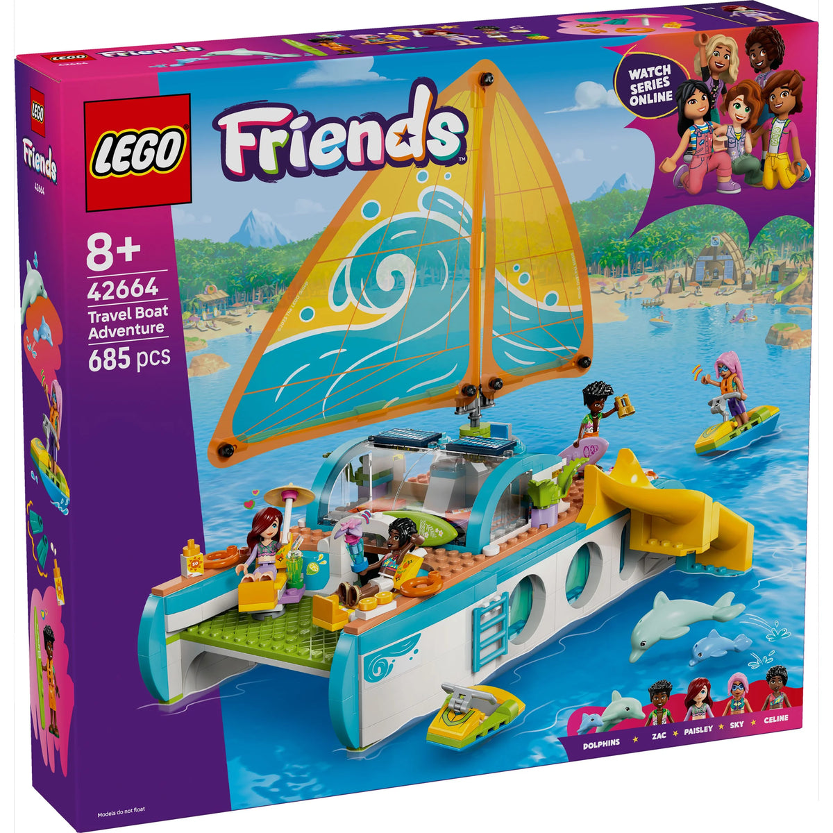 Friends: Travel Boat Adventure