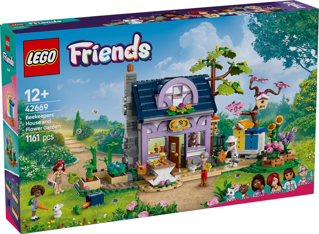 LEGO Friends Beekeepers' House and Flower Garden