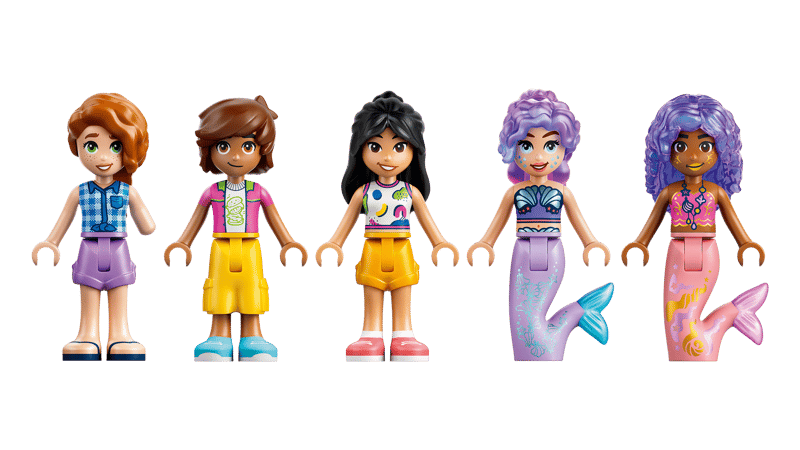 Friends: Mermaid Roller Coaster Ride