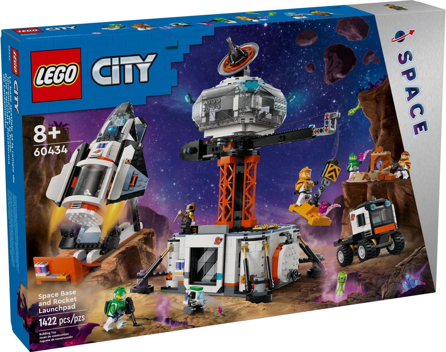 LEGO City Space Base and Rocket Launchpad