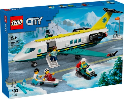 City: Emergency Air Ambulance Airplane
