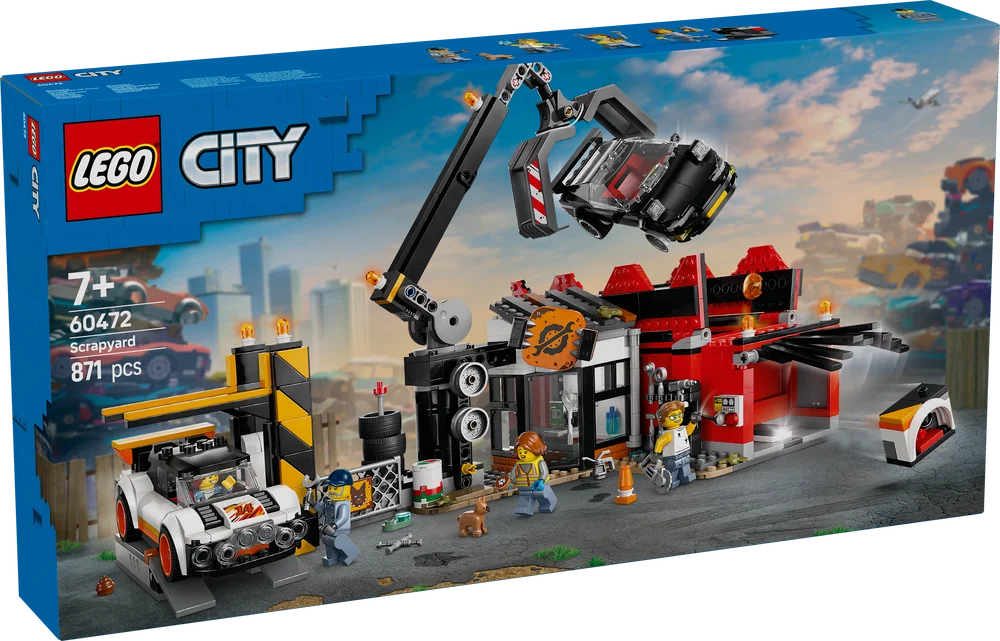 City: Scrapyard with Cars