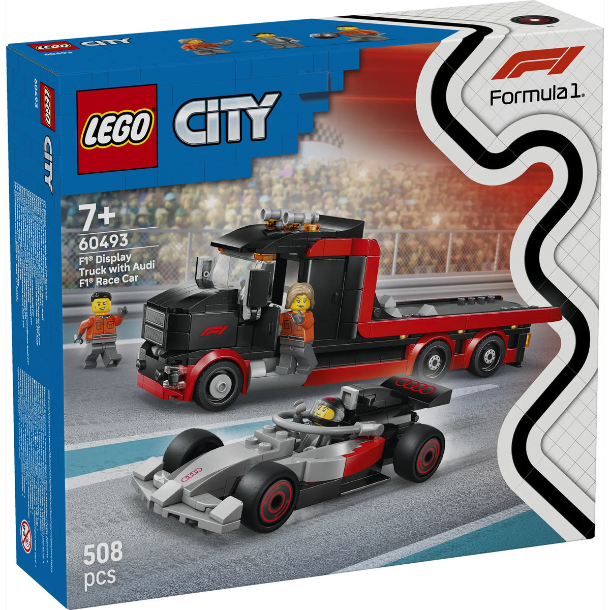 City: F1 Display Truck with Audi F1 Race Car