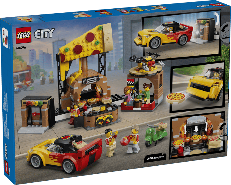 LEGO City: Pizza Delivery Experience with Vehicles
