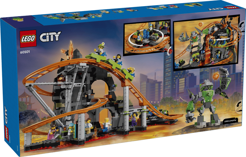 LEGO City: Lava Land Roller Coaster Park