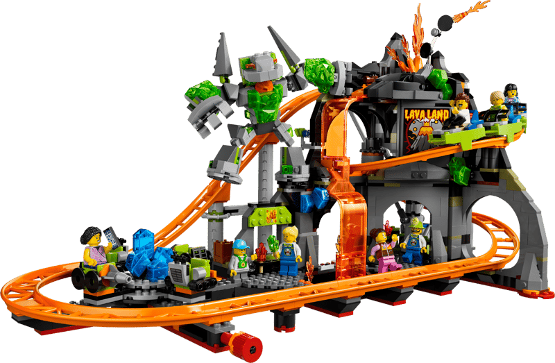 LEGO City: Lava Land Roller Coaster Park