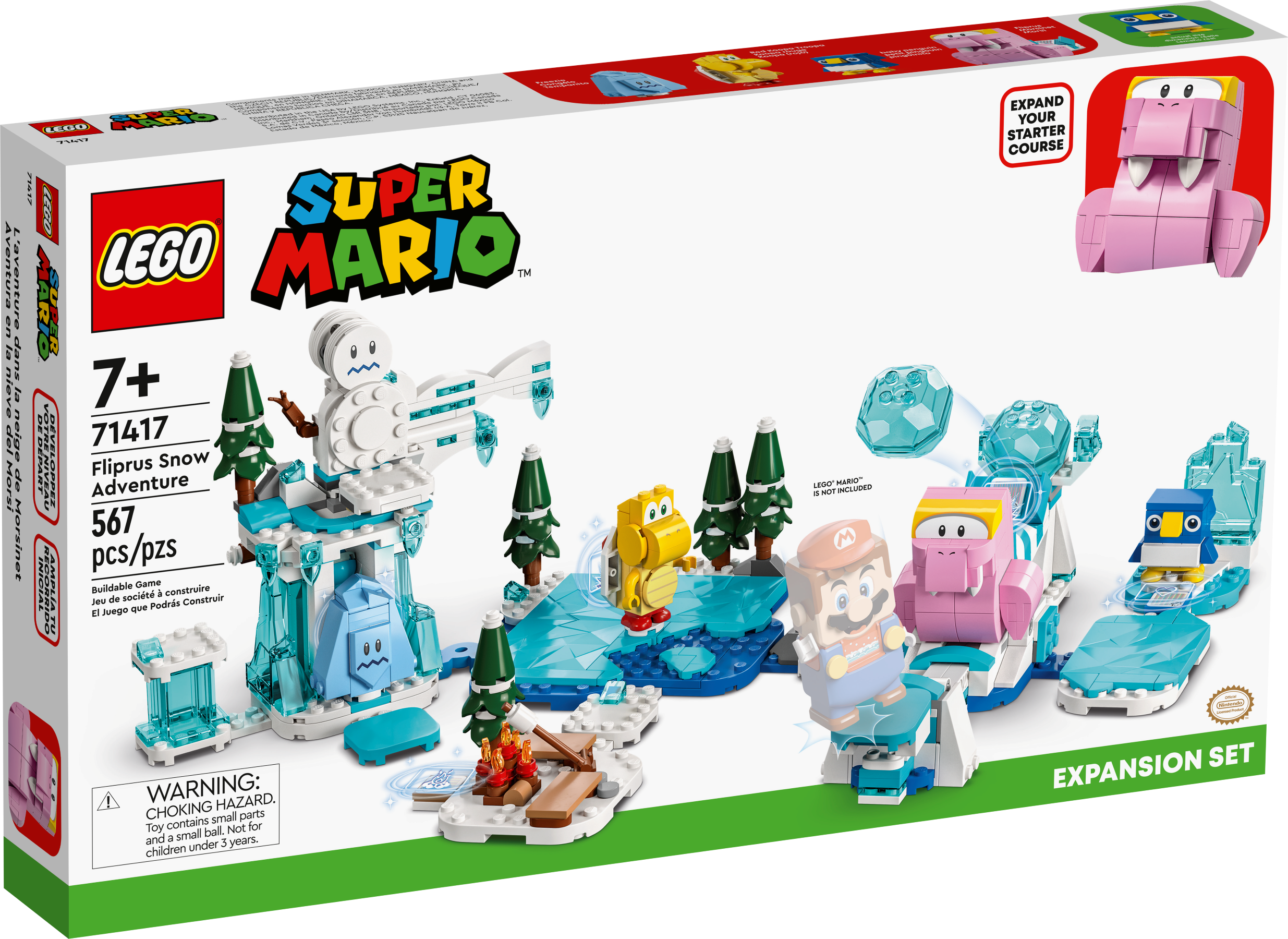 Super Mario: Fliprus Snow Adventure