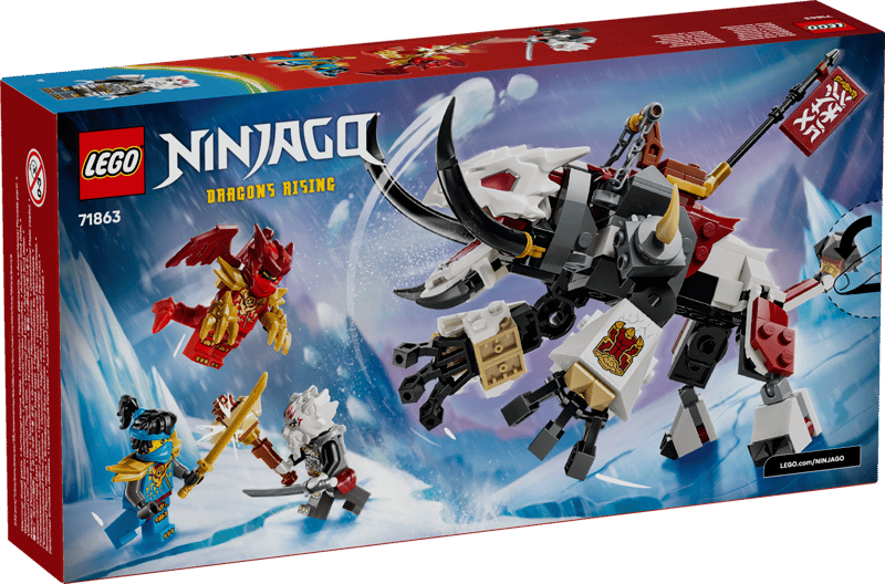 LEGO NINJAGO: Zilvar and Grimtak the Dragon Beast