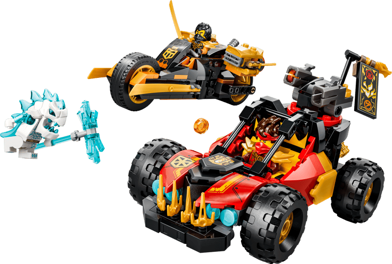 LEGO NINJAGO: Kai and Cole's Combiner Vehicles