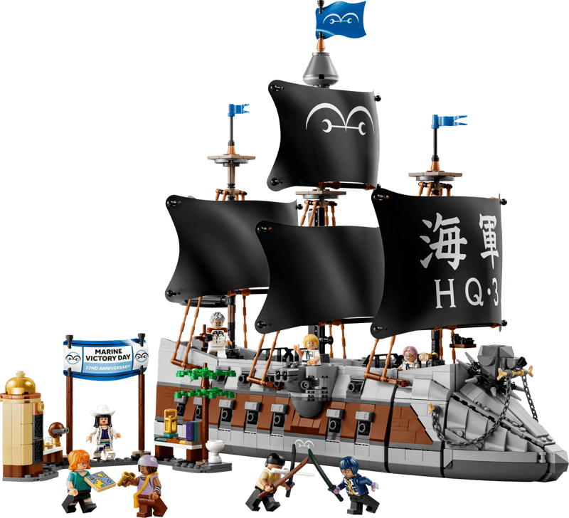 LEGO One Piece: Garp's Marine Battleship