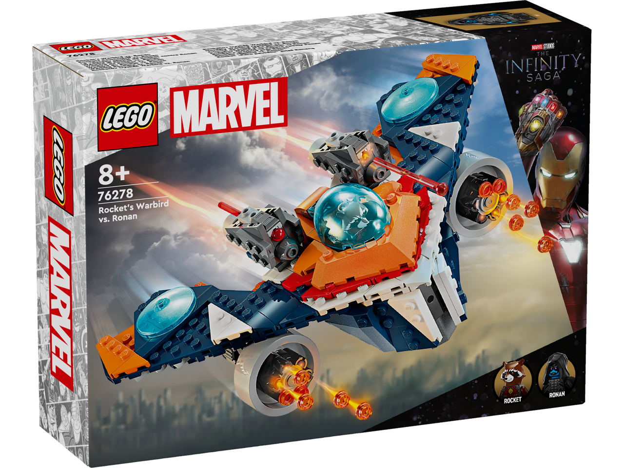 LEGO Marvel Rocket's Warbird vs. Ronan