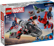 LEGO Marvel Captain America vs Red Hulk Battle