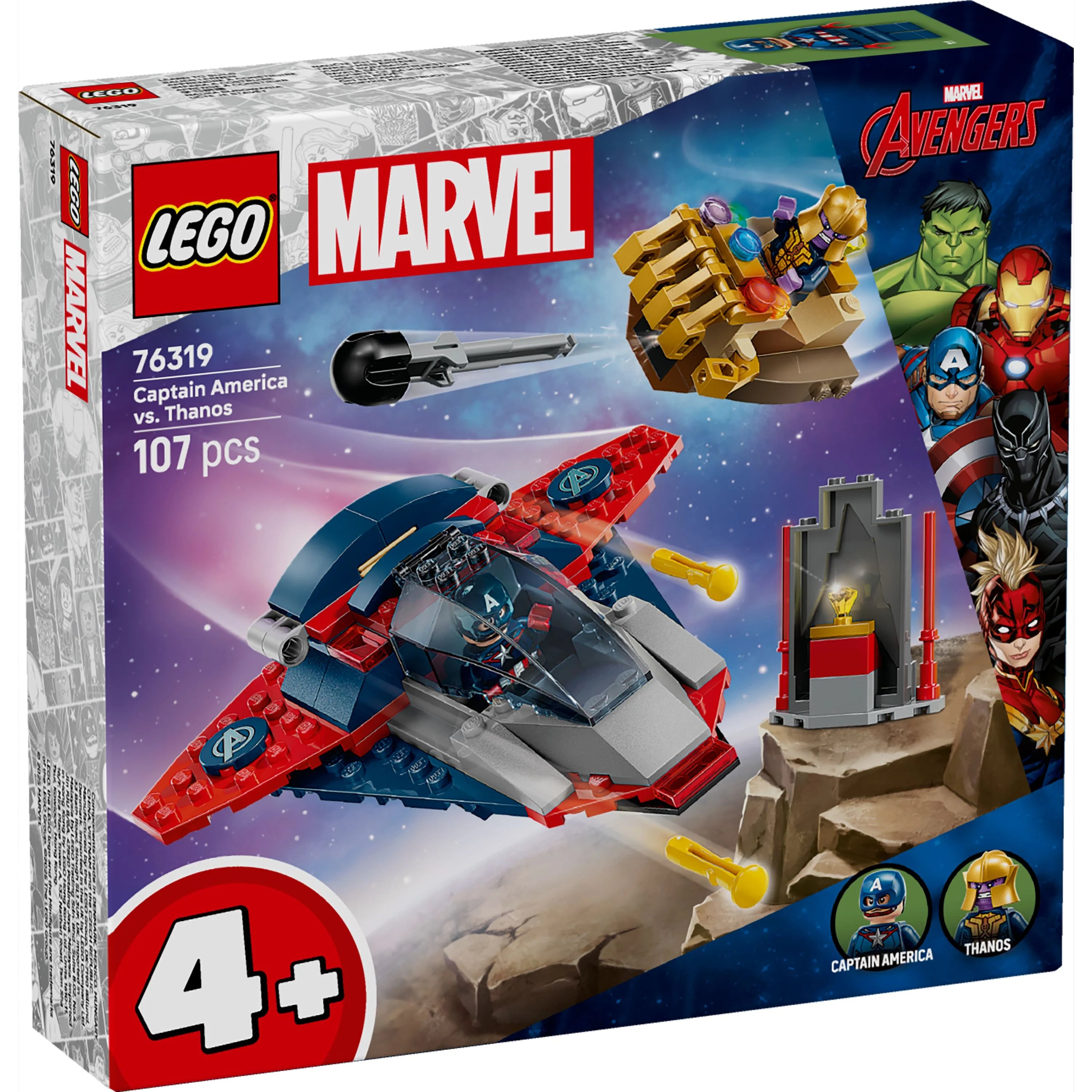 LEGO Marvel Captain America vs. Thanos