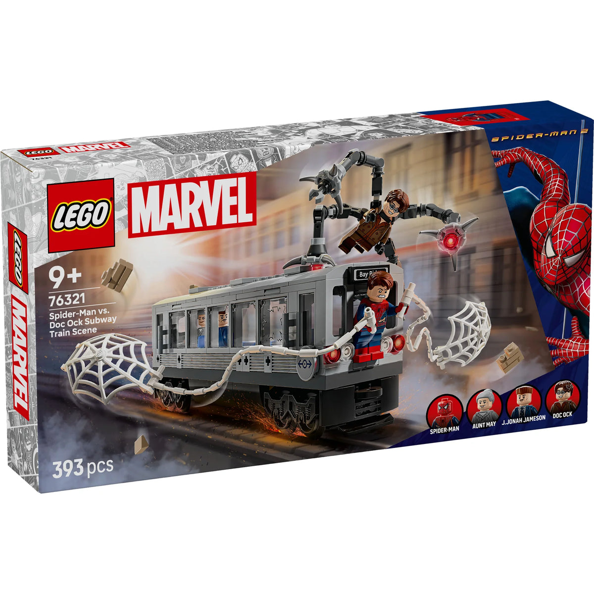 Marvel: Spider-Man vs. Doc Ock Subway Train Scene