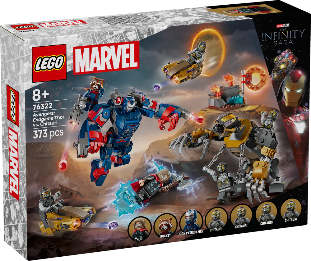 LEGO Marvel Avengers: Endgame Thor vs. Chitauri