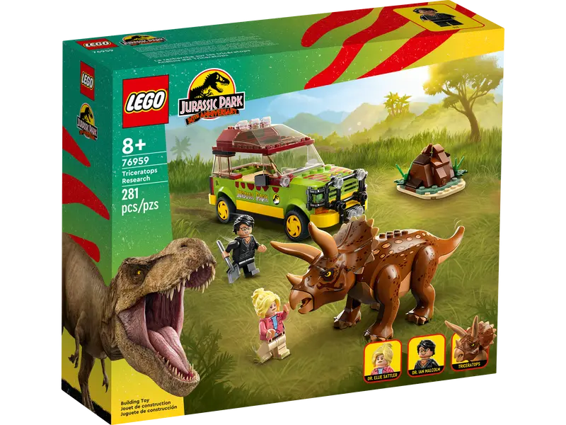 LEGO Jurassic World Triceratops Research