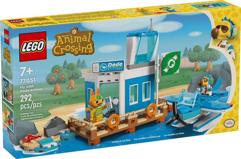 LEGO Animal Crossing: Fly with Dodo Airlines