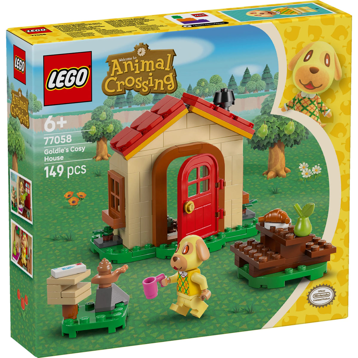 LEGO Animal Crossing: Goldie’s Cosy House