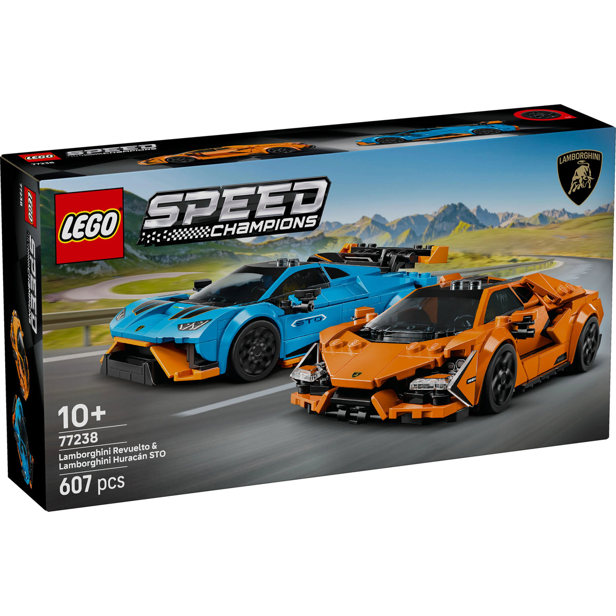 LEGO Speed Champions Lamborghini Revuelto & Huracán STO