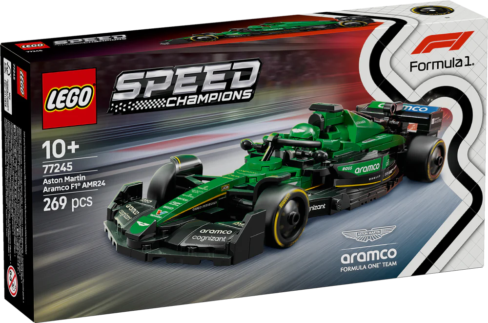 LEGO Speed Champions Aston Martin Aramco AMR24