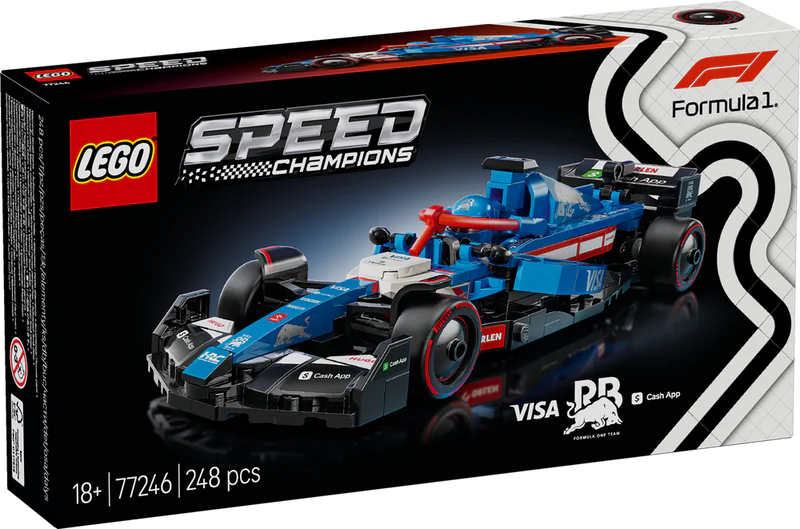LEGO Speed Champions Visa Cash App RB VCARB 01 F1